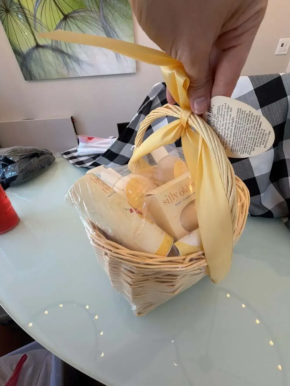 Vintage Disney Store Baby Pooh The Very Best Thing Bath Gift Basket Set 1996